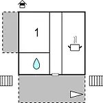 One-bedroom In Seget Donji *